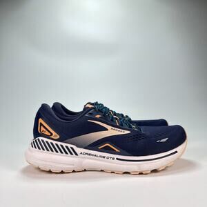 Brooks Adrenaline GTS 23 Blue Running Shoes Lace Up 1203811B482 Women's Size 6.5